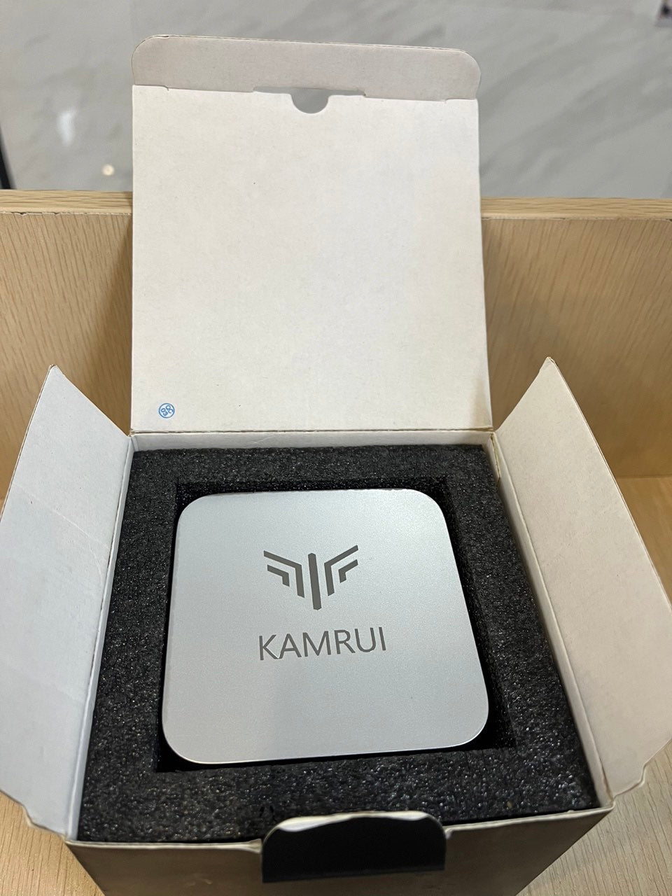 KAMRUI Mini PC, Intel 12th Gen Alder Lake N95 (Up to 3.4GHz), Mini Desktop Computers 8GB DDR4 256GB SSD Support 4K UHD, LAN, WiFi/BT 4.2, Micro Desktop for Business, Office, Home Server