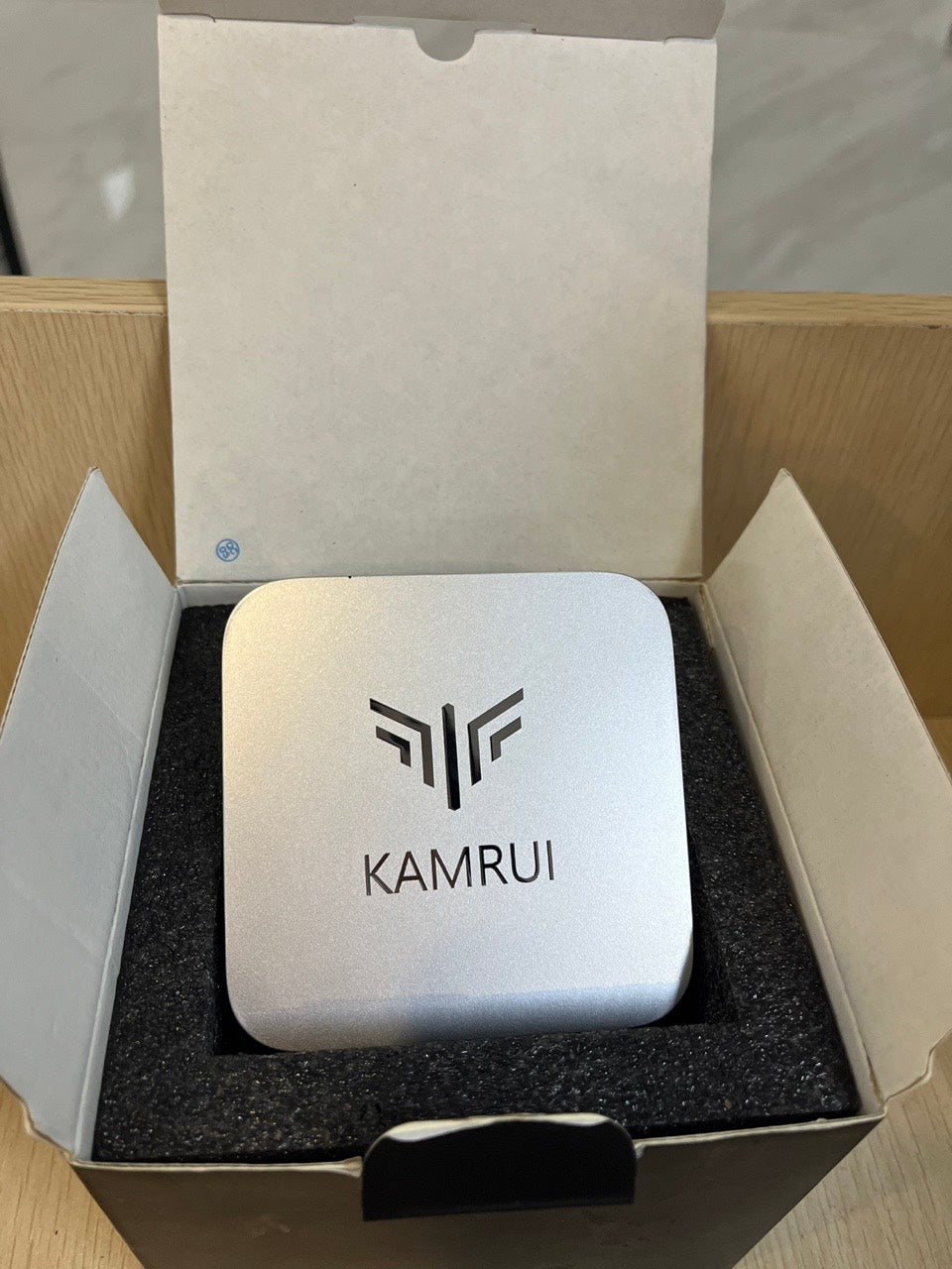 KAMRUI Mini PC, Intel 12th Gen Alder Lake N95 (Up to 3.4GHz), Mini Desktop Computers 8GB DDR4 256GB SSD Support 4K UHD, LAN, WiFi/BT 4.2, Micro Desktop for Business, Office, Home Server