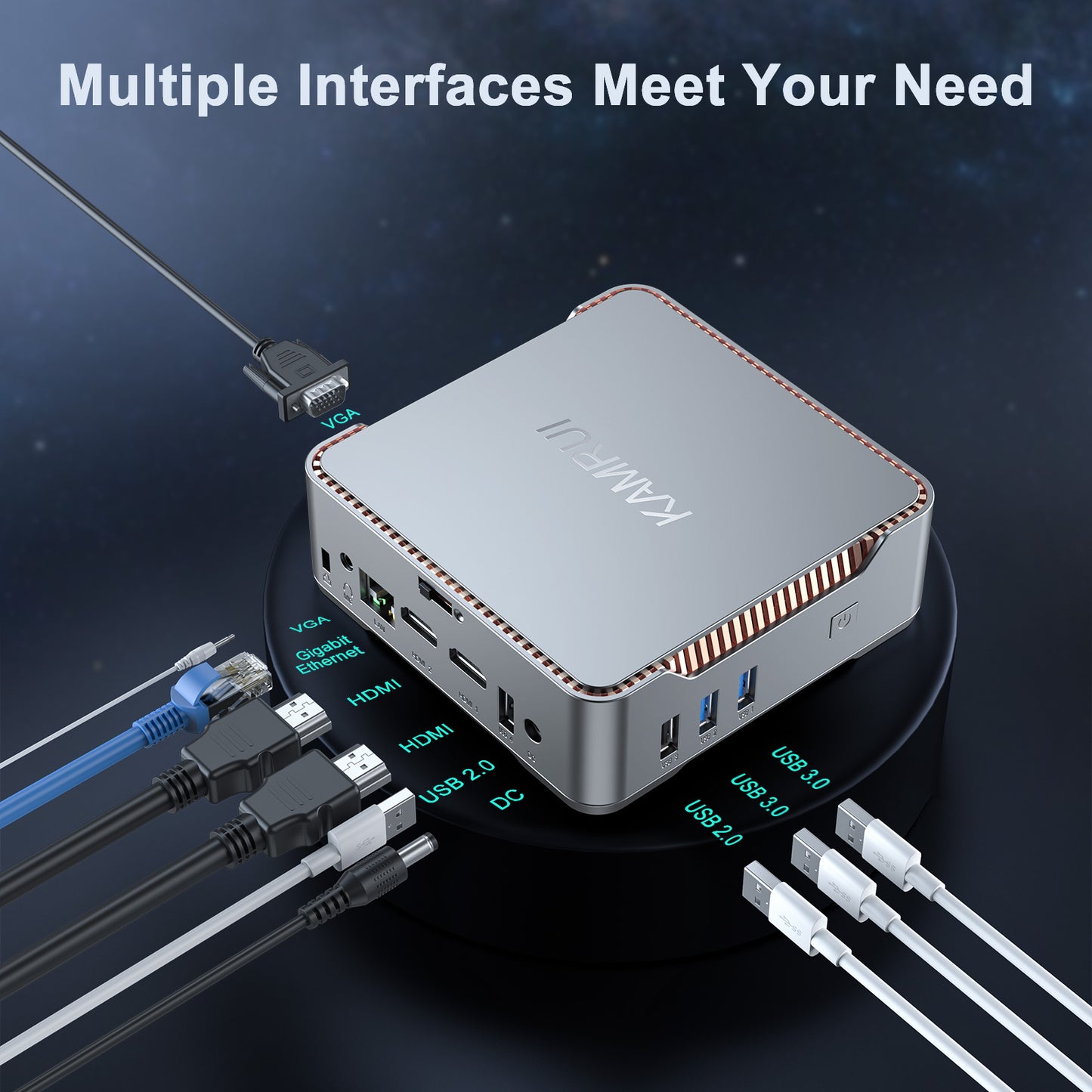 Mini PC 12GB DDR4/128GB SSD, Celeron J4125 (up to 2.7GHz) Windows 10 Pro Mini Desktop Computer, Support 4K HD/Triple Display/Dual Band WiFi/Gigabit Ethernet Perfect for Business